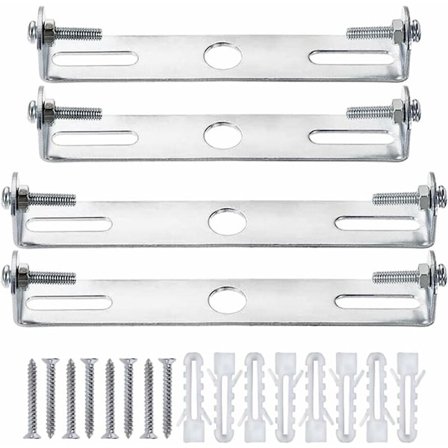 4-osainen kattovalaisin, kattoruusu, kattokruunu hopeinen yleisvalaisinpidike ruuveilla ja muttereilla, hiiliteräksinen kattopohja