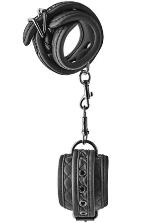 Blaze Handcuff Diamond Black Handbojor - Blushme.se