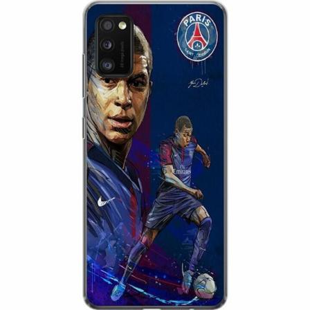 Samsung Galaxy A41 Genomskinligt Skal Mbappe