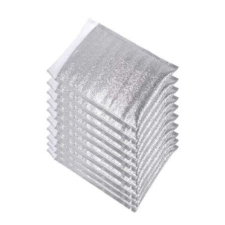 10 stk gjenbrukbare isolasjonsposer i aluminiumsfolie