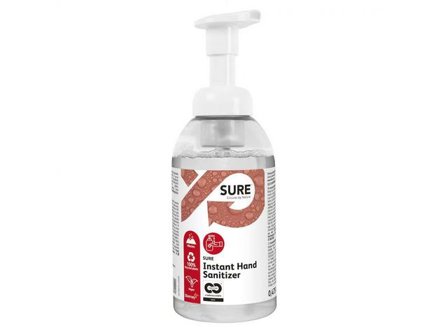 SURE Handdesinfektion Instant Hand Sanitizer alkoholfri skum 475ml - Lyreco - Städ och hygien - Desinfektionsmedel - Handdesinfektion
