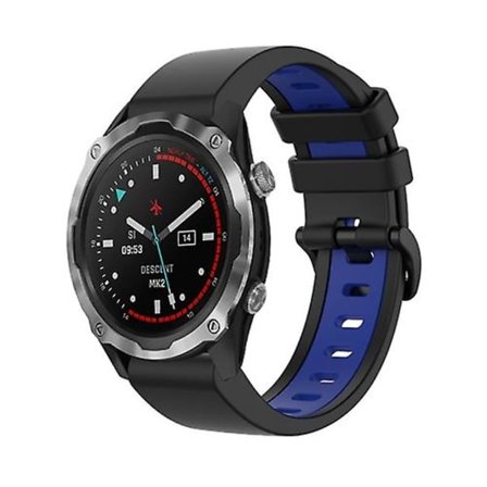 För Garmin Descent Mk2 26mm silikon watch i två färger