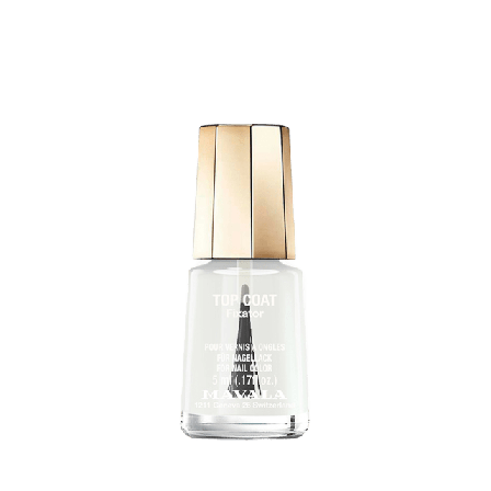 Mavala Minilack Top Coat, 5 ml Nagellack Dam Transparant