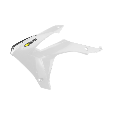 Cycra Powerflow Radiator Shrouds White - Honda CRF 250R 2014-2017