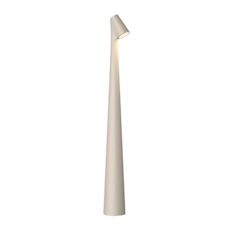 Elegant Slim Conical Stam Bordslampa Portabel Dimbar Led Sculpting Light Dec