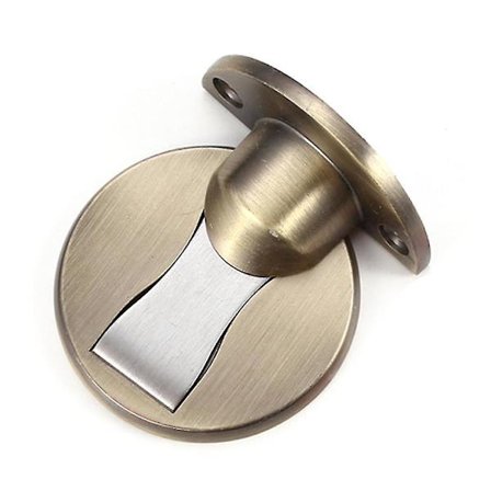 Osynlig magnetisk dörrstopp i rostfritt stål, magnetisk dörrhållare i rostfritt stål