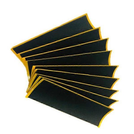 Sormilauta grip tape 12-pakkaus Musta 38x110 mm Musta 38x110 mm