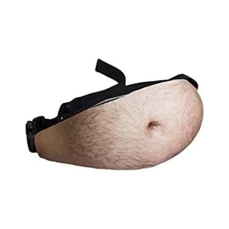 Ølmave Taske, Sjov Maven Taske Far Krop Maven Taske, Øl Fed Mave Maven Taske Lynlåslomme til Sport, Gave