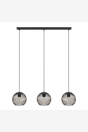 EGLO - Takpendel Almanzora Long - Svart - Takpendlar - Från Homeroom