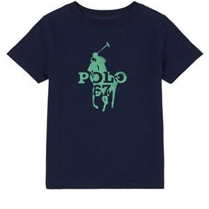 Kids - Ralph Lauren Newport Navy Graphic T-shirt 5 Years - Tops - 5 years - Navy