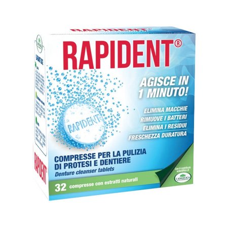 Rapident Compresse 32 Pezzi