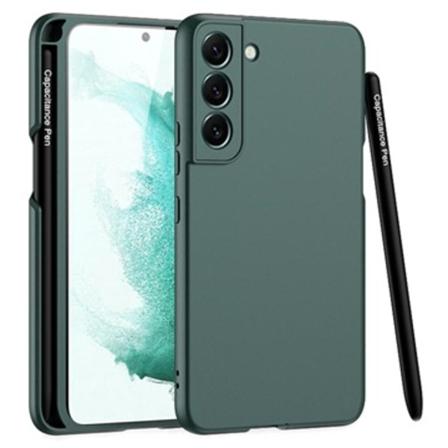 Gkk Samsung Galaxy S22+ 5g Hybrid Skal Med Stylus Penna - Grön Grön