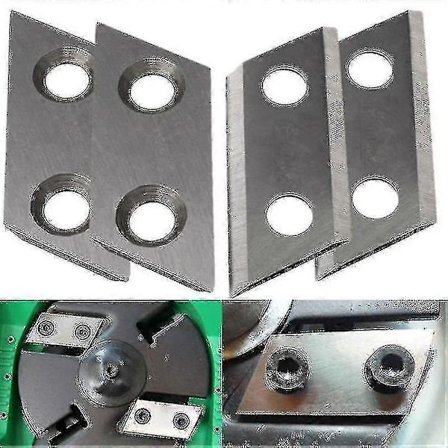 Käyttötyökalusarjat 2 kpl/sarja Puutarhan murskaimen ja hakettimen terät Leikkurisarja Eco Es1600/mccullochille