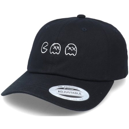 Abducted - Schwarz unconstructed Cap - Arcade Classic Black Dad Cap / Unconstructed @ Hatstore