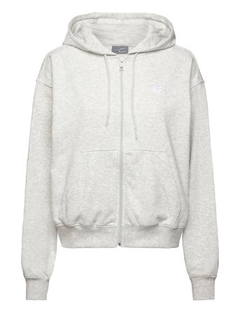 New Balance Sport Essentials French Terry Full Zip - Grey - M