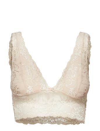 Nicole Top Lingerie Bras & Tops Soft Bras Tank Top Bras Creme Missya