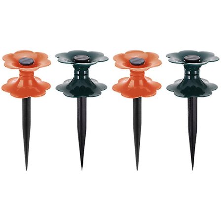 4 stk. Hage Slangeveiledning Pigger Plen Slangeveiledning Staker Hagetilbehør