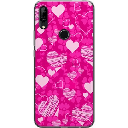 Yhteensopiva Puhelinkuori Huawei Huawei P Smart Z PopSydänKuviointi