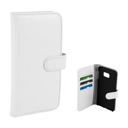 Champion Wallet-deksel Samsung S6 Edge, 4 kortspor White