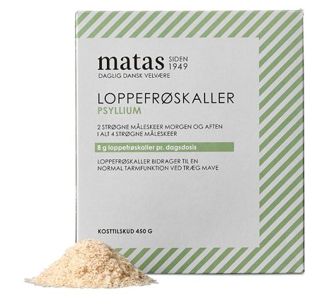 Matas Striber Loppefrøskaller 450 g, Helse & Madvarer, Ingredienser, Loppefrøskaller