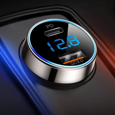 Usb C Car Charger, 36w 6a Fast Usb Car Charger