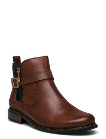 Z4959-22 Shoes Boots Ankle Boots Ankle Boot - Flat Brun Rieker