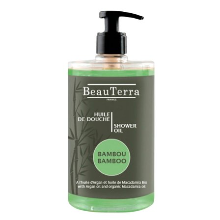 Beau Terra Shower Oils Bambo 750 ml, Skincare, Karbad, Badeolie