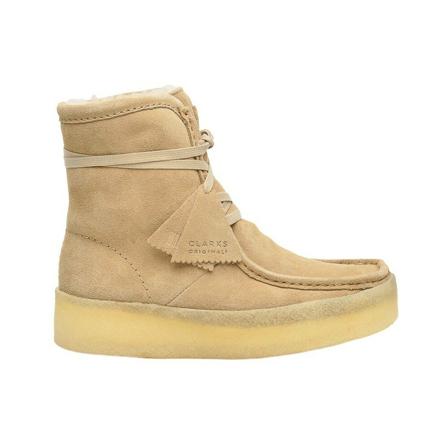 Clarks, Lace-up Boots Beige, Dames, Maat:40 EU