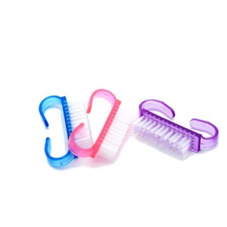 Set med 3 handtag nagelborstar, nagelborste Handnagelborstar Rengöring Scrub Kit Herr Damer