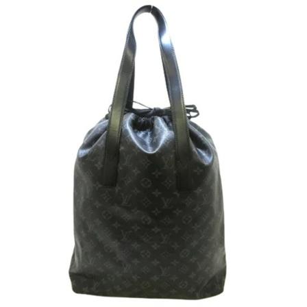 Louis Vuitton Vintage, Pre-owned Shoulder Bags Zwart, Dames, Maat:ONE Size,Canvas