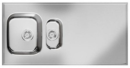 Purus Basic G PBG-1220 Diskbänk 1220x600x30 mm, vändbar, rostfri, Kök