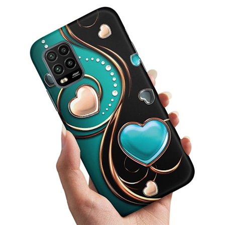 Xiaomi Mi 10 Lite - Kuoret/Suojakuori Sydämet