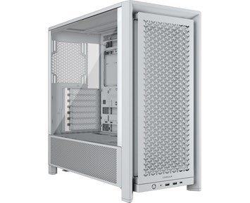 Corsair FRAME 4000D Mid-Tower, White - Anpassningsbara FRAME 4000D Mid-Tower chassi