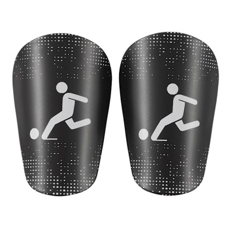 Mini Fotboll Benskydd Vadskydd Benskydd för Fotbollsmatch Utomhussporter XS Vit[D]