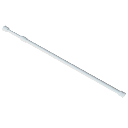 Kort utdragbar gardinstång Rod-55~90cm, vit, max belastning 2kg, 1 st