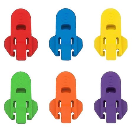 6 stk. Nemme dåseåbnere til Cola Sodavand Øl Drikkevarer Sikkerhedsring Træk Dåseåbnere Manuelle dåsedæksler til drikkevaredåser