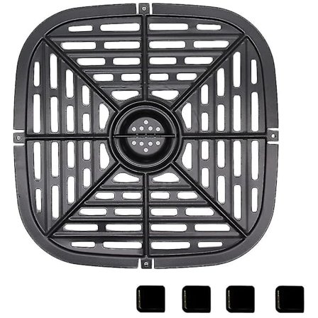 Square Air Fryer Ersättningsgrillpanna Passar för Power Dash , , Air Fryers, Air Fryer Grillplatta