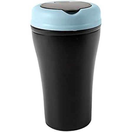 10cmx17cm 650ML Mini Bil Skraldespand Med Låg Affaldsopbevaringsbeholder Vandtæt Bil Skraldespand Til Bil Hjem Kontor Og K