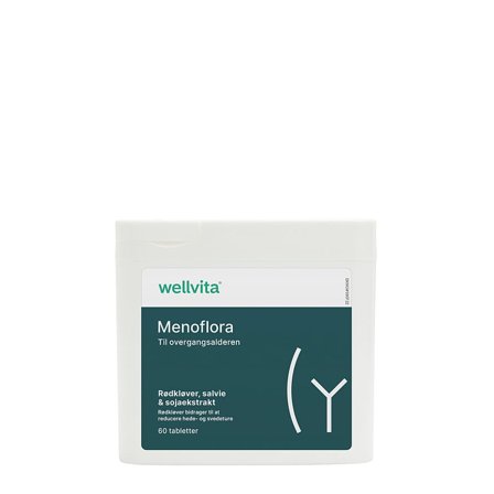 Wellvita Menoflora 60 tabl, Helse & Madvarer, Ingredienser, Rødkløver