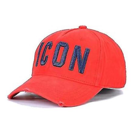 Høy kvalitet 100% bomullsjusterbar baseballcaps med ikonmonogram svart [JKW] (D)