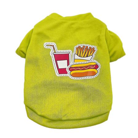 Kjæledyr Hundeklær Sommer Valp Kjæledyr Klær For Hunde Vest Skjorte Katt T-skjorte Myk Sweatshirt Chihuahua Yorkshire Klær For Hunder 8 S