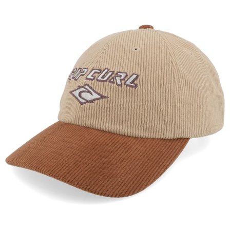 Rip Curl - Beige unconstructed Casquette - Diamond 2.0 Cap Khaki/Brown Dad Cap @ Hatstore