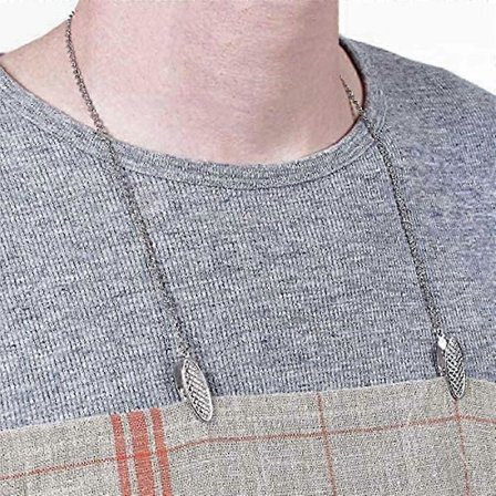 10 stk. Servietkæde Servietholder Servietclips Kæde Fleksibel snor Halsrem til seniorer Ældre-God (LGL)