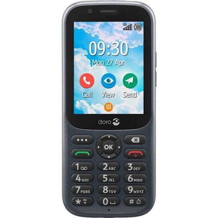 Mobiltelefon - DORO - 730X - IP54 - SOS-knapp - Grå