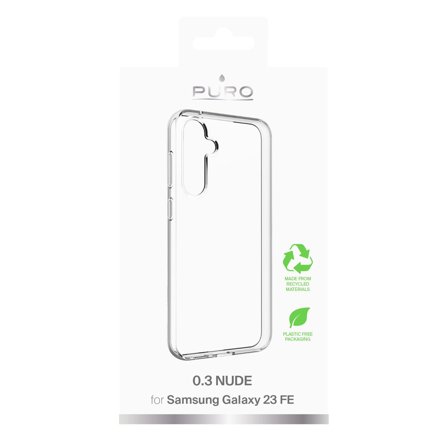 PURO Samsung Galaxy S23 FE 0.3 NUDE ultra slim TPU case, transp.
