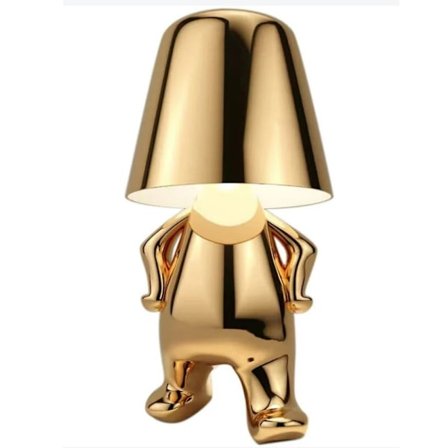 Lille Gylden Mand LED Lampe