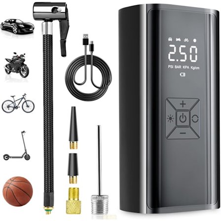 Mini håndholdt luftkompressor, 150 PSI bærbar luftpumpe, Port DXGHC