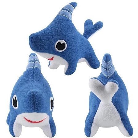 28 cm Shark Hunde Plys Legetøj Søde bløde udstoppede tegnefilmsdukker til børn julefødselsdagsgave