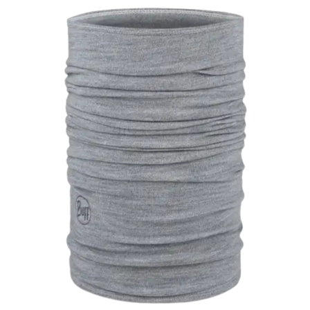 Buff Neckwear Merino Midweight Melange Lightgrey