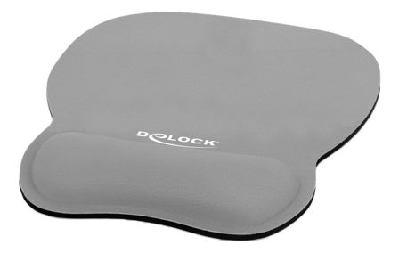 Delock Ergonomic - musematte med håndleddsstøtte